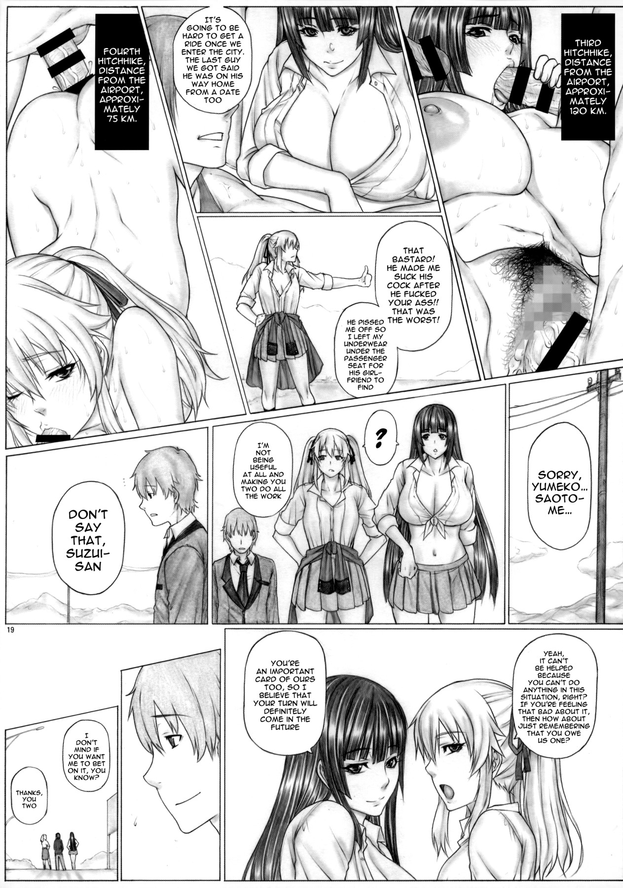 Hentai Manga Comic-Angel's Stroke 133 Hamegurui 4km - Having Sex While Hiking In The Big Race!! School Trip Edition-Read-20